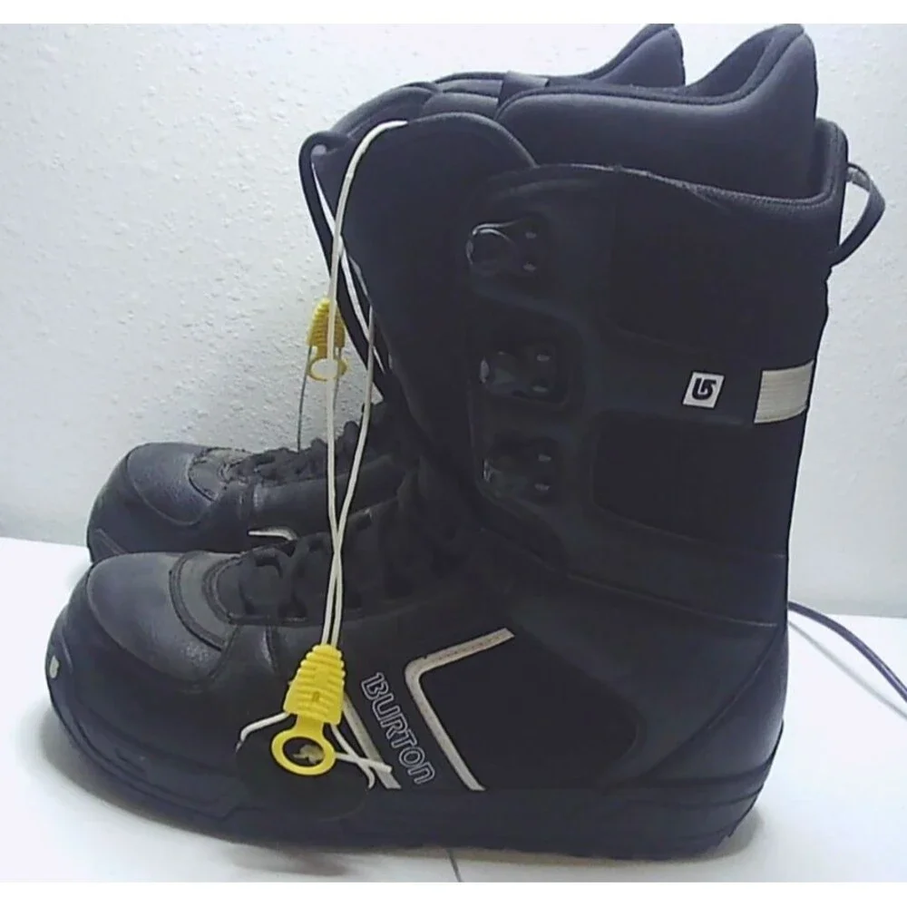 Burton Invader Black/White Snowboard Boots Men's Size 11